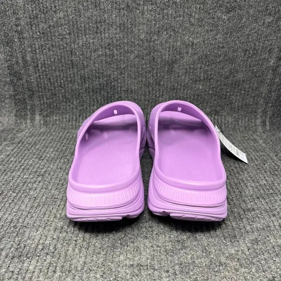 NEW Hoka One One Ora Recovery Slide 3 Violet Bloom Purple Sandals Men’s 12