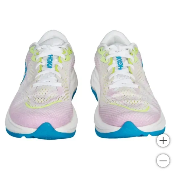 New! HOKA Women's Running Shoes Rincon 4 Shoes - Frost/Pink Select Size NWT NIB!