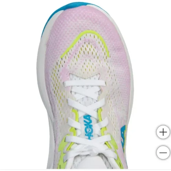 New! HOKA Women's Running Shoes Rincon 4 Shoes - Frost/Pink Select Size NWT NIB!