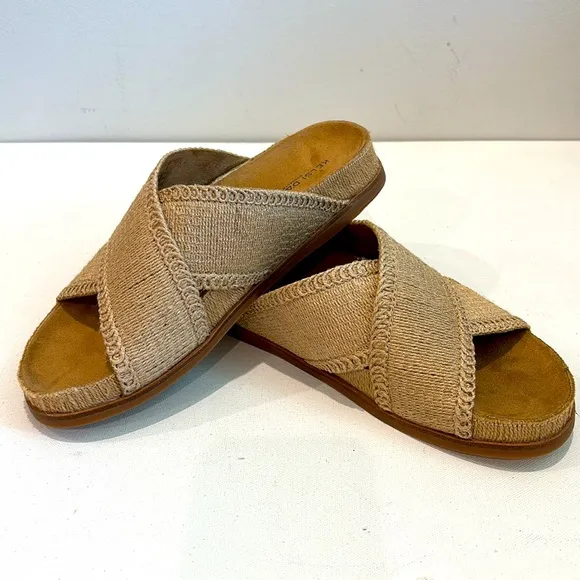 New Kelsi Dagger Brooklyn Sailor Sandals in natural