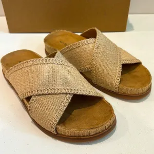 New Kelsi Dagger Brooklyn Sailor Sandals in natural