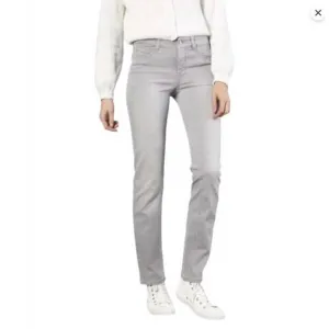 NEW MAC silver dream cotton stretch jeans in silver