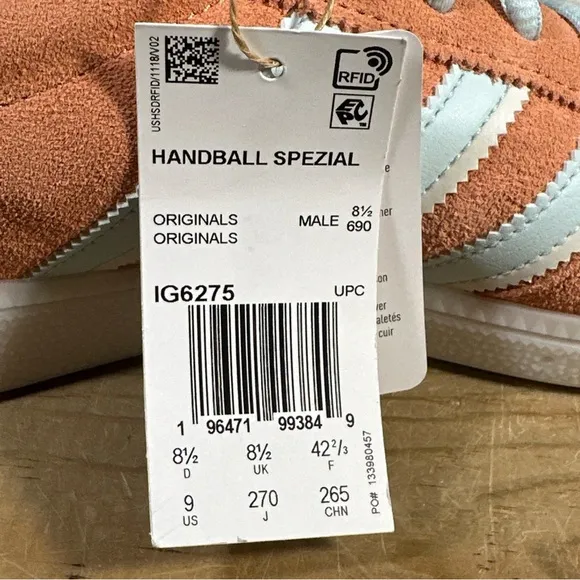 NEW Mens 9 / Womens 10 - Adidas Handball Spezial “Wonder Clay Blue” Shoes IG6275