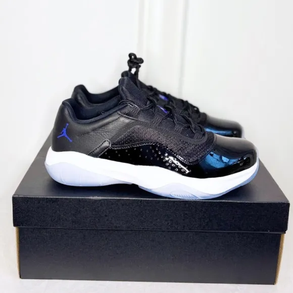 NEW Nike Air Jordan 11 Comfort CMFT Low Black Basketball Sneakers Shoes Sz 8 Men