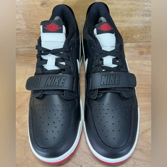 NEW Nike Air Jordan Legacy 312 Mens Sz 9.5 Shoes Sneakers Black Red HJ9029-010