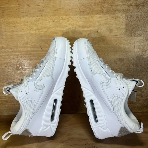NEW Nike Air Max 90 SPARKLE Futura Studded Swoosh Womens Sz 7.5 Shoes Sneakers