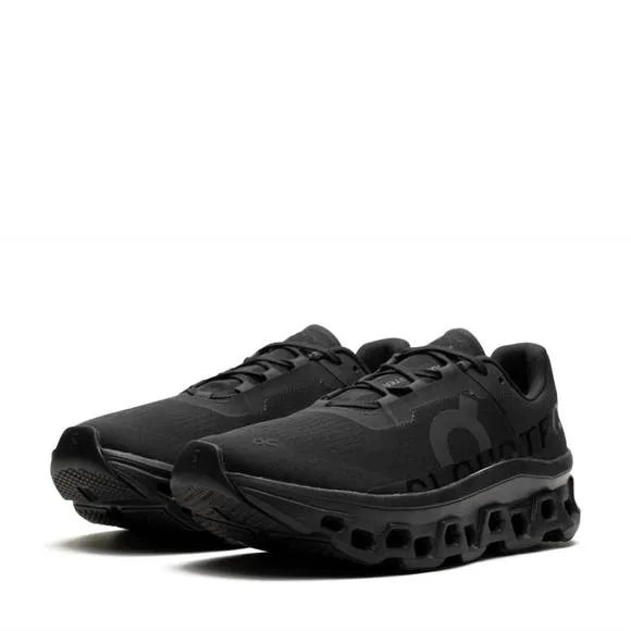 NEW ON CLOUD men's cloudmonster in all black