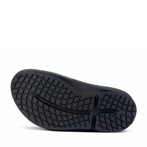 NEW OOFOS women's limited sandals in posh black