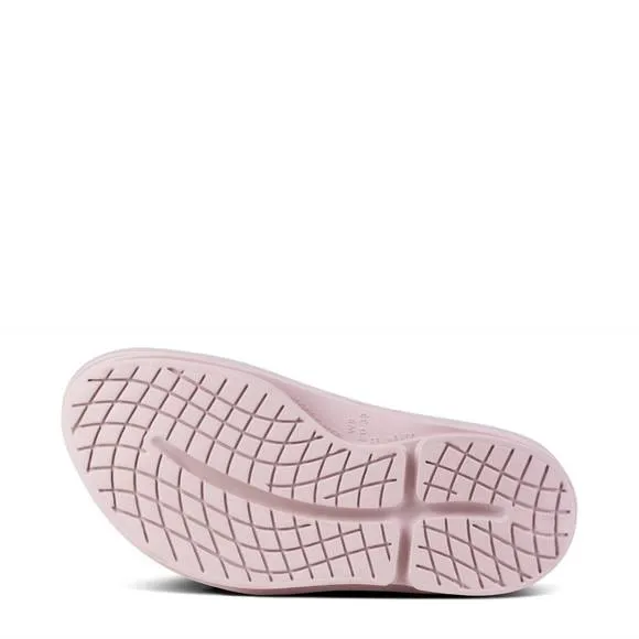 NEW OOFOS women's oomega ooahh sandal in stardust