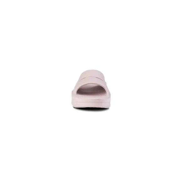 NEW OOFOS women's oomega ooahh slide in stardust