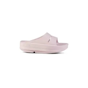 NEW OOFOS women's oomega ooahh slide in stardust