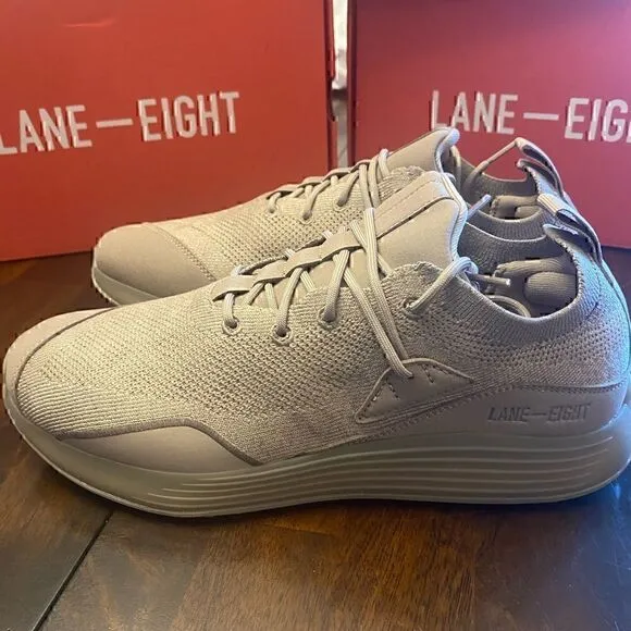 New!  Lane-Eight HIIT Trainers “Soft Grey” 8.5