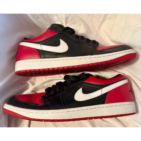 Nike Air Jordan 1 Low Men's Shoes Multicolor Size 11.5 Sneaker see pics