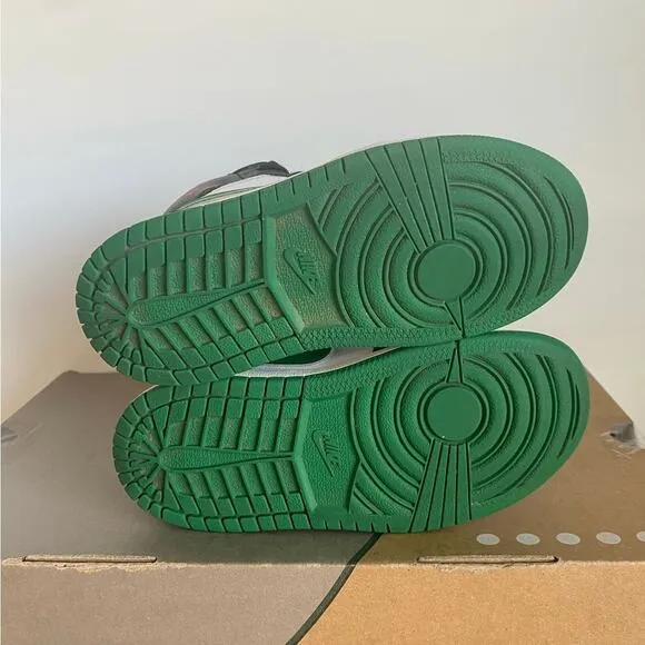 Nike AIR JORDAN 1 MID Pine Green Kids Sneakers - SZ 10 C