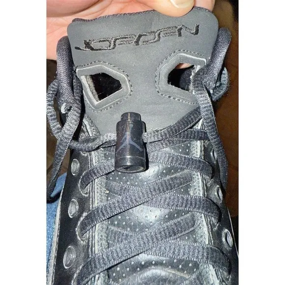 Nike Air Jordan B'Loyal GS Triple Black High Top Sneakers 5.5Y