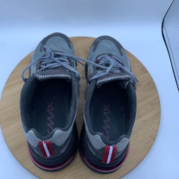 Nike Air Max 270 React Mens Size 8 Running Shoes Black Grey Red CT3135 001