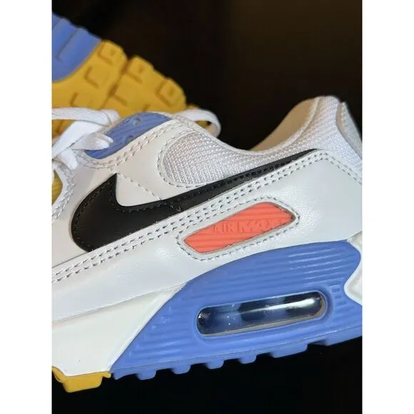 NIKE AIR MAX 90 White/Black PURE PLATINUM  Women’s 6 CZ3950-100 Brand New!