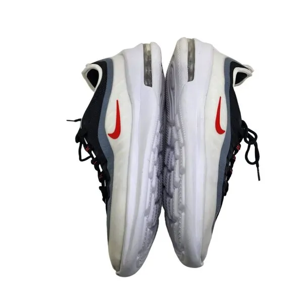 Nike Air Max Axis‎ Sport Red Shoes Men's Size 10 White