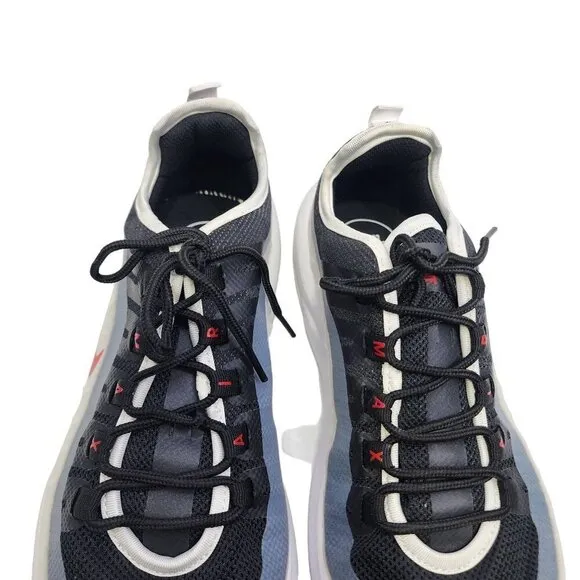 Nike Air Max Axis‎ Sport Red Shoes Men's Size 10 White