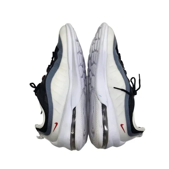 Nike Air Max Axis‎ Sport Red Shoes Men's Size 10 White