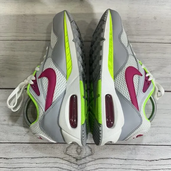 Nike Air Max Correlate Sneakers Gray Green Men’s Shoes Sz.8 Running Fitness