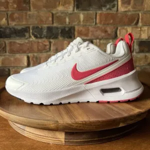 Nike Air Max Nuaxis White Aster Pink Shoes Sneakers Women's Size 6 HF1233-100
