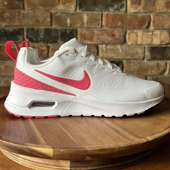 Nike Air Max Nuaxis White Aster Pink Shoes Sneakers Women's Size 6 HF1233-100
