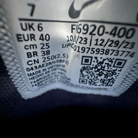 Nike Air Max Pulse Roam Shoes Sneakers M 7/W 8.5 Thunder Blue White FN6920-400