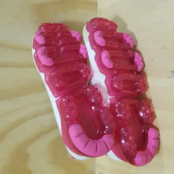 Nike Air VaporMax Flyknit 3 Phantom/White-Laser/Fuchsia-Pink Size 8