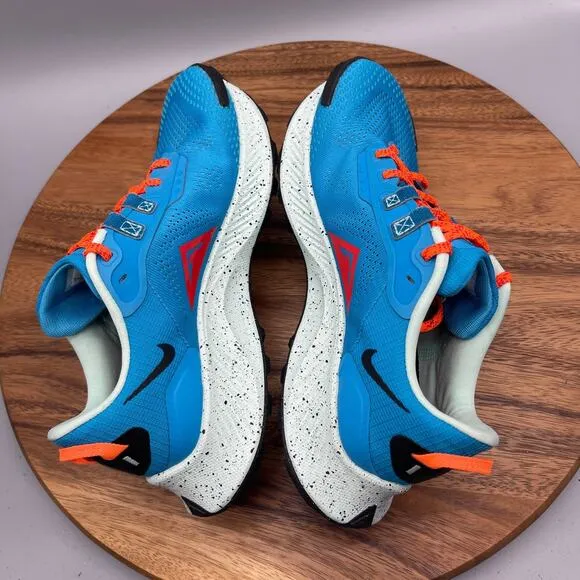 Nike Air Zoom Pegasus Trail 3 Shoes Mens 7 Laser Blue Hiking Comfort Running