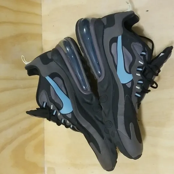 Nike Black and Gray Sneakers with Air Max Cushioning