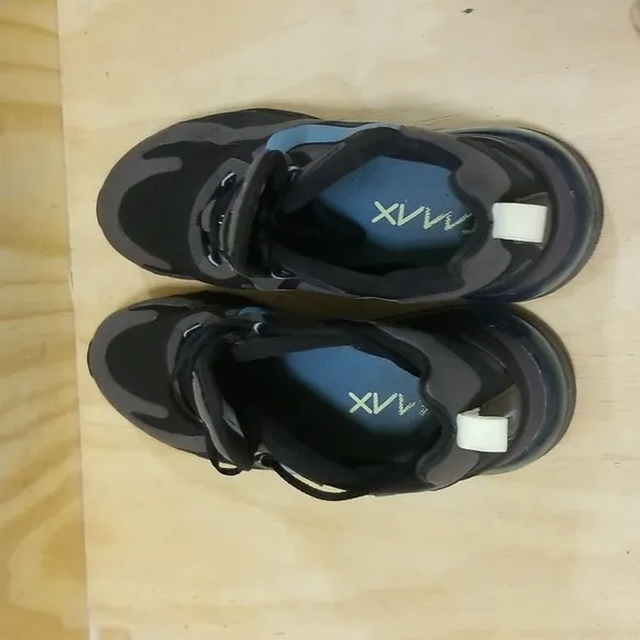 Nike Black and Gray Sneakers with Air Max Cushioning
