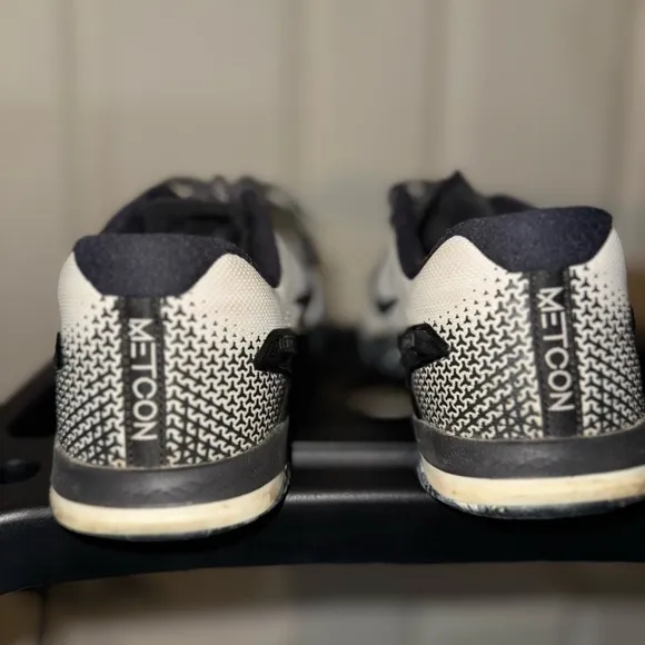 Nike Black and White Camo Metcom 4 - 10.5