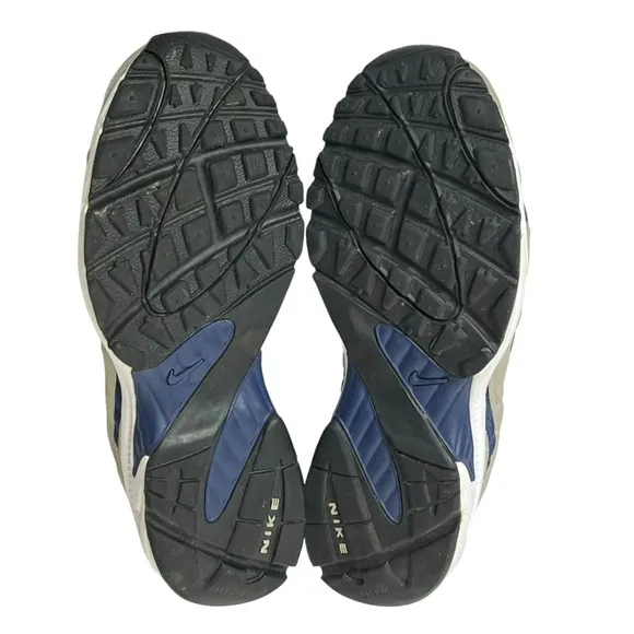 Nike BRS 1000 Gray and Blue Memory Comfort Men's 11.5 Sneakers Tennis Shoes