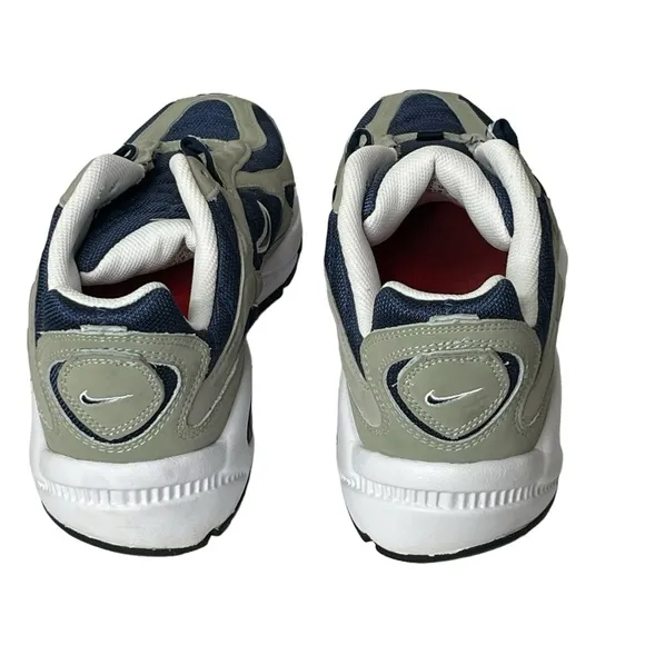 Nike BRS 1000 Gray and Blue Memory Comfort Men's 11.5 Sneakers Tennis Shoes