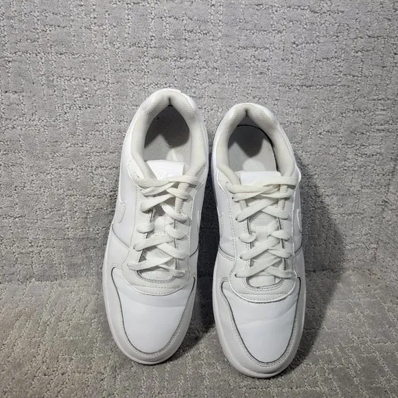 Nike Ebernon Low Triple White AQ1775-100 Mens Size 9 Trainers Sneaker Shoes