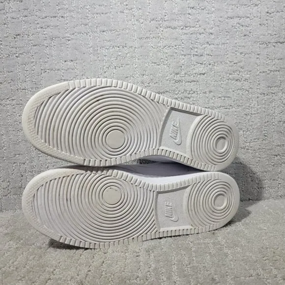 Nike Ebernon Low Triple White AQ1775-100 Mens Size 9 Trainers Sneaker Shoes