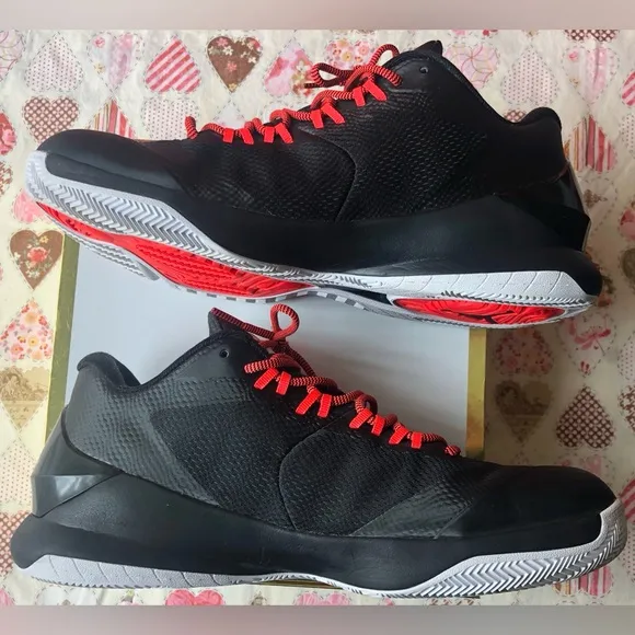 Nike Jordan CP3.VIII Chris Paul Black Infrared ShoesModel 684855-023 Size 8.5