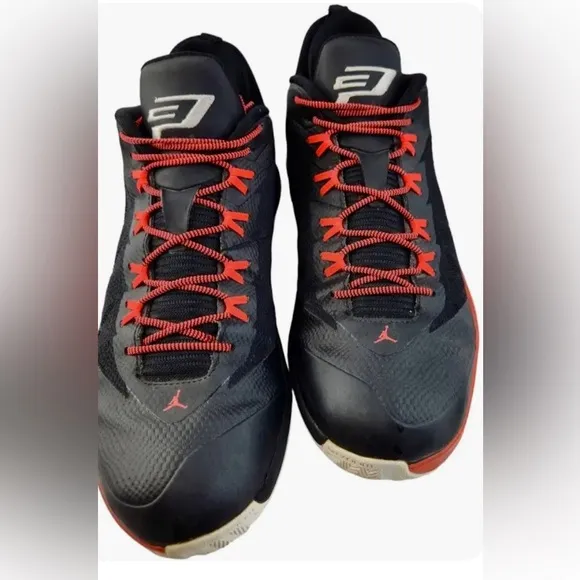 Nike Jordan CP3.VIII Chris Paul Black Infrared ShoesModel 684855-023 Size 8.5