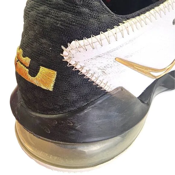 Nike Lebron 17 Low EP Metallic Gold Basketball Sneaker