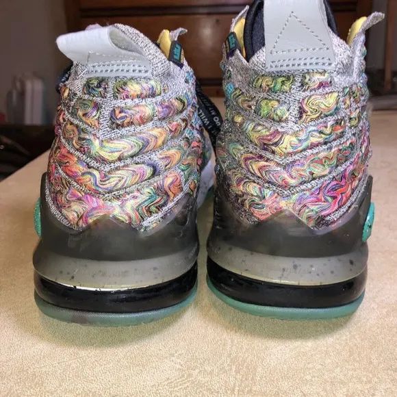 Nike LeBron James XVII 17 LJFF 'I Promise' Basketball Shoes CW2761-300 Sz 5.5Y