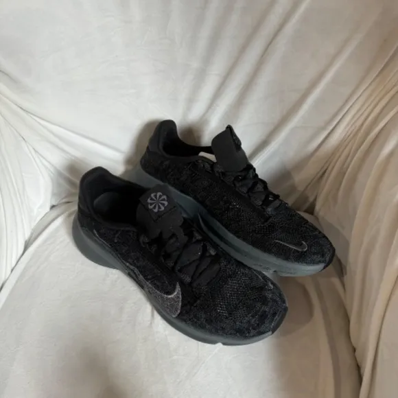 Nike Male Men Size 12 DH3394-001 2022 Superrep Lightweight Black Running Shoes