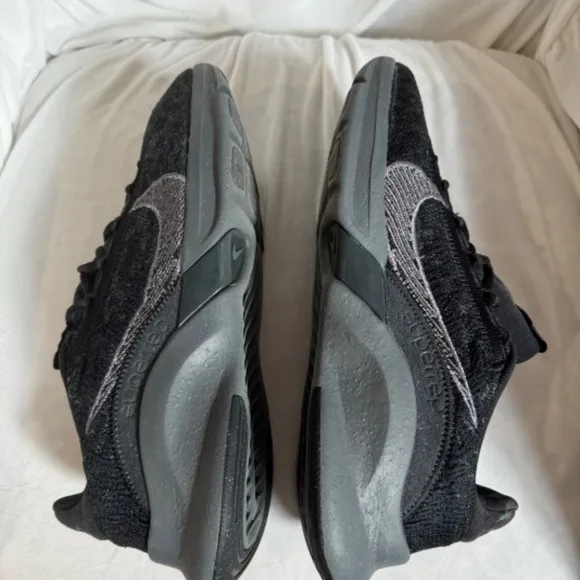 Nike Male Men Size 12 DH3394-001 2022 Superrep Lightweight Black Running Shoes