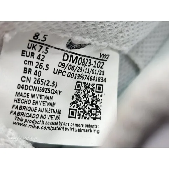 Nike MC Trainer 2 Mens Training Shoes DM0823-102 Size 8.5 White