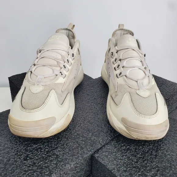 Nike Men Zoom 2K Sail White Running Fitness Sneakers AO0269-001 Size 9.5 Shoes