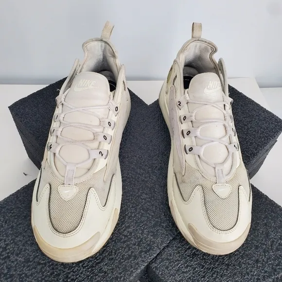 Nike Men Zoom 2K Sail White Running Fitness Sneakers AO0269-001 Size 9.5 Shoes