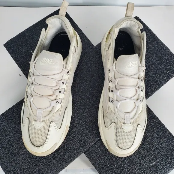 Nike Men Zoom 2K Sail White Running Fitness Sneakers AO0269-001 Size 9.5 Shoes