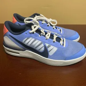 Nike Mens Blue Black Athletic Sneaker Shoes Sz 12