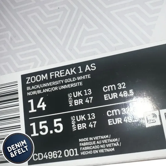 Nike Men’s Zoom Freak 1 EP 'All Star - Employee of the Month' | PRELOVED! EUC!!