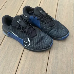 Nike Metcon 9 TB Training Shoes Sz 12 Black/College Navy Gym Weight Training Fit